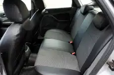 Чехлы Ford Focus 2, экокожа черная/жаккард темно-серый FR1-2C DEFLY
