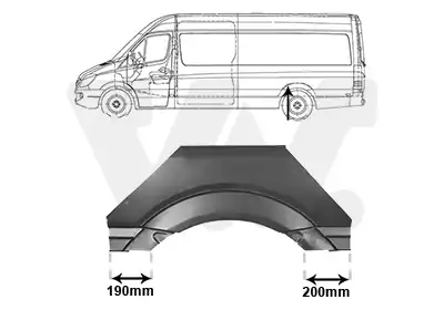 RADLAUF HL MB SPRINTER 6-14 3077145 VAN WEZEL