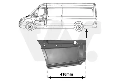 REP.-BL.HL MB SPRINTER 6-14 3077143 VAN WEZEL
