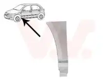Крыло VAN WEZEL 7625155