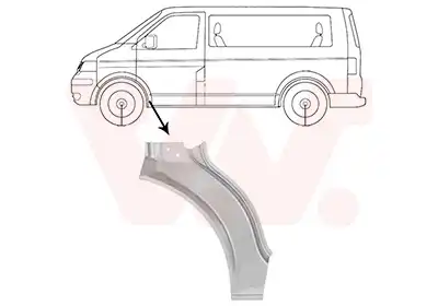 Крыло VAN WEZEL 5896155