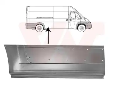 Боковина 1651142 VAN WEZEL