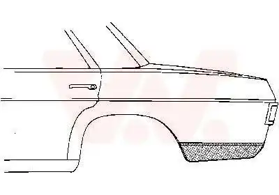 Боковина 300334 VAN WEZEL