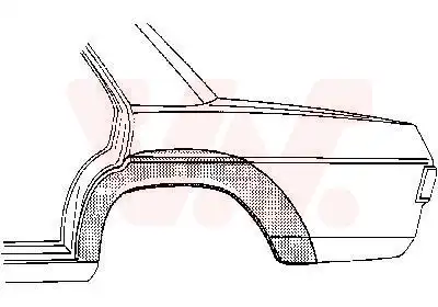 Боковина 300345 VAN WEZEL