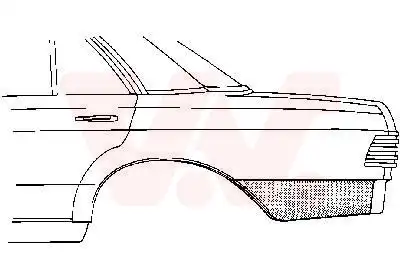 Боковина 3010133 VAN WEZEL