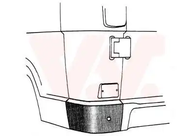 Боковина 3070132 VAN WEZEL