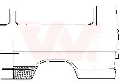 Боковина 3070141 VAN WEZEL
