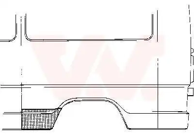 Боковина 3070142 VAN WEZEL