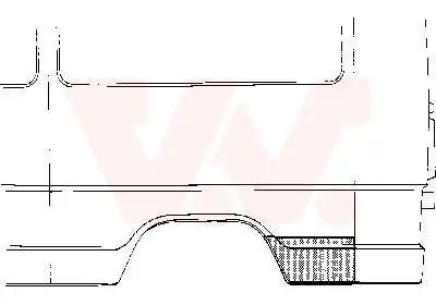 Боковина 3072144 VAN WEZEL