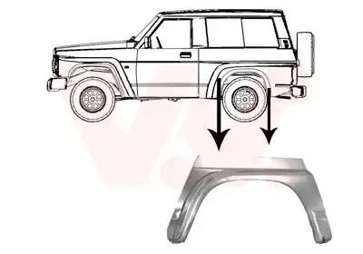 Боковина 3362145 VAN WEZEL