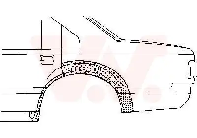 Боковина 3710147 VAN WEZEL