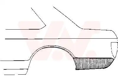 Боковина 372133 VAN WEZEL