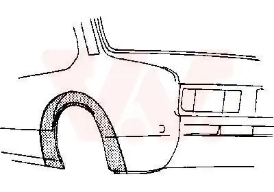 Боковина 372345 VAN WEZEL
