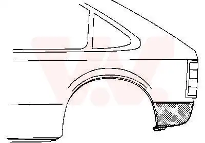 Боковина 3727133 VAN WEZEL