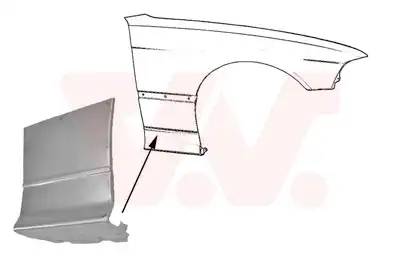 Крыло VAN WEZEL 0642156