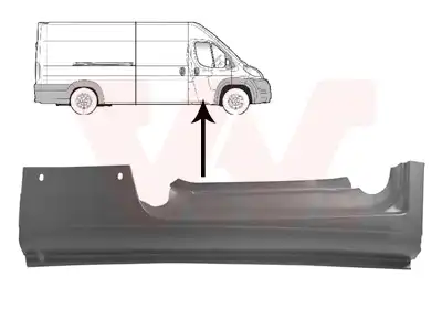 Порог 1651102 VAN WEZEL