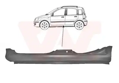 Порог 1709103 VAN WEZEL
