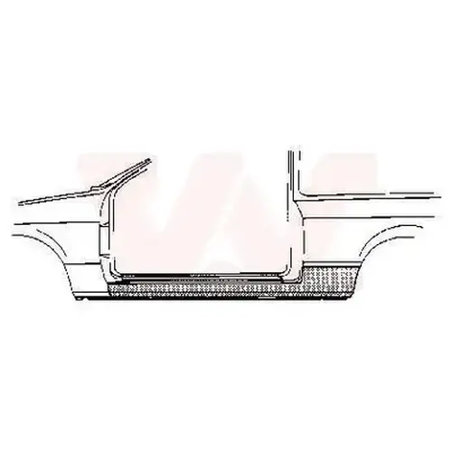 Порог 1734101 VAN WEZEL