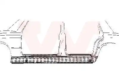 Порог 300601 VAN WEZEL