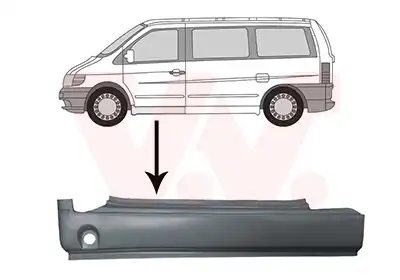 Порог 3078103 VAN WEZEL