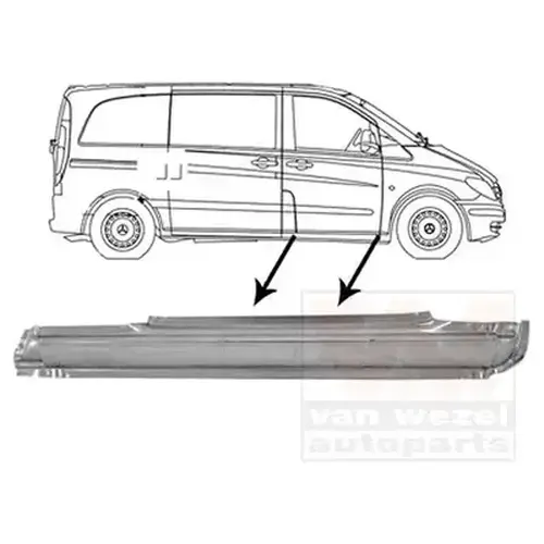 Порог 3080102 VAN WEZEL