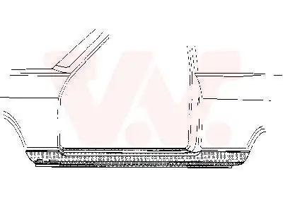 Порог 372103 VAN WEZEL