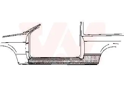 Порог 372301 VAN WEZEL