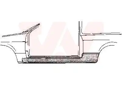 Порог 3727101 VAN WEZEL