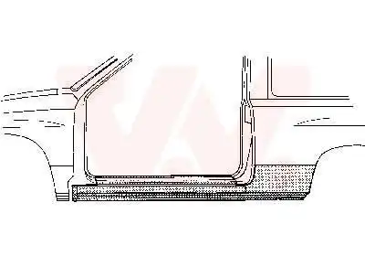 Порог 3770102 VAN WEZEL