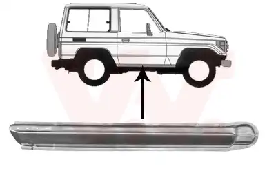 Порог 5379102 VAN WEZEL
