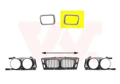 Рама для автомобиля VAN WEZEL 0635515