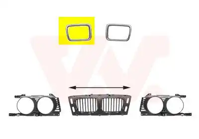 Рама для автомобиля VAN WEZEL 0635516