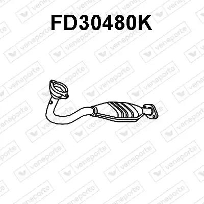 катализатор глушителя Ford FD30480K VENEPORTE
