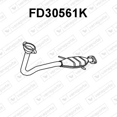 катализатор глушителя Ford FD30561K VENEPORTE