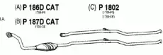 катализатор глушителя Citr P186DCAT FENNO