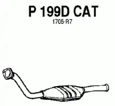 катализатор глушителя Citr P199DCAT FENNO