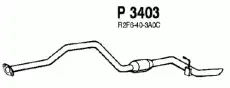 труба глушителя Maz P3403 FENNO