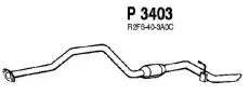 труба глушителя Maz P3403 FENNO