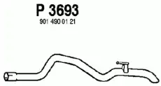 Трубопровод выпускной MB SPRINTER 2.3 95 P3693 FENNO