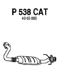 катализатор глушителя Saab P538CAT FENNO