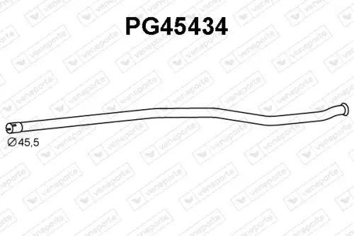 Гофра глушителя VENEPORTE PG45434 L= d=