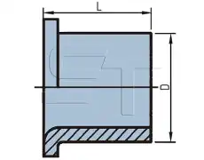 втулка пневмосистемы D10x1,25 TEMPLIN 02.020.7400.070