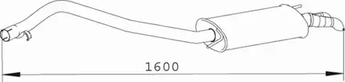 Глушитель 74314 DINEX