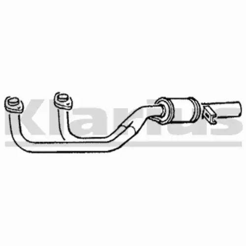 глушитель передняя часть AR 230016 KLARIUS