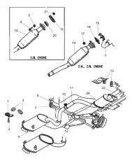 Хомут глушителя CHRYSLER 4616 671