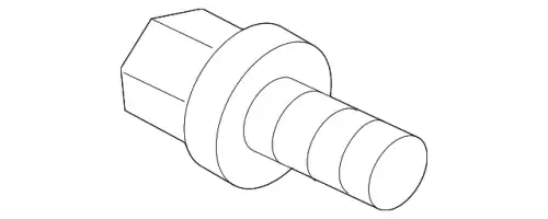 БОЛТ С ФЛАНЦЕМ, М10Х25 MF 140260 MITSUBISHI