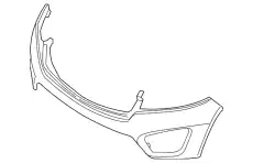 БАМПЕР ПЕРЕДНИЙ 86511-C6000 KIA