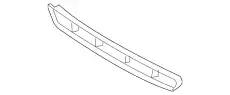 МОЛДИНГ ПЕРЕДНЕГО БАМПЕРА 86522-1U500 KIA
