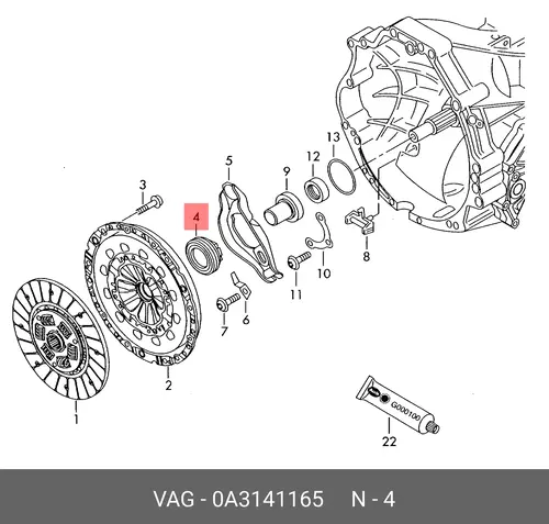 VAG 0A3 141 165