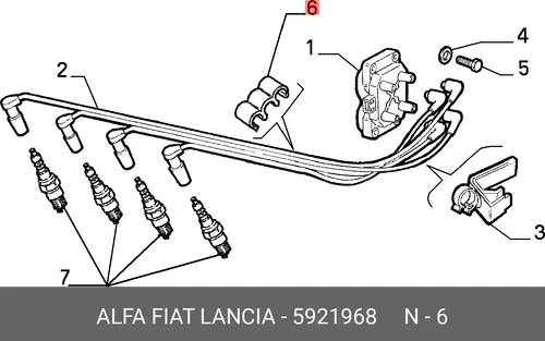 ПРУЖИНКА 5921968 FIAT